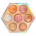 MSYAHO Хайлайтер запеченный 7 оттенков Highlighter Make Up Kit New YH6130-01