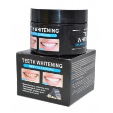 Pure Natural Отбеливающий зубной порошок с бамбуковым углем Teeth Whitening Charcoal Powder 60 мл PM6901