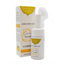 VASEINA Пенка для умывания с щеточкой с экстрактом Лимона Lemon Amino Acid  120 мл 8200-3