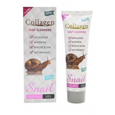 Collagen Очищающий гель-пилинг с муцином улитки Snail Peeling Gel 100 мл PM6922