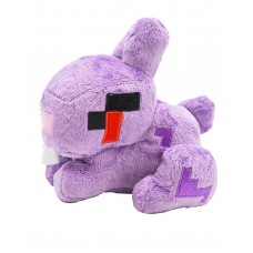 Мягкая игрушка Кролик из Майнкрафт Фиолетовый 13 х 15 х 14 см