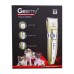 Беспроводной Триммер для животных Geemy 3 режима 4 Насадки 3 6 9 12 мм для шерсти и усов + щеточка и масло GM-635 Золотой