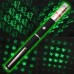 Мощная лазерная указка с 5 насадками L04-5 Зеленый луч 450 нм Green Laser Pointer