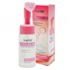 Пенка с щеточкой для снятия макияжа Karite Collagen 150 ml 2157-47CL