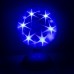 3D LED Светильник Вращающийся на 360 Узор 1 Лампа 22х15 см Шар Ночник Desktop Colorful rotate star Белый 5621166-1