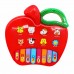 BO ER LE Детское Музыкальное пианино Учим Ноты и Животных 8+8 клавиш Apple Piano Красное яблоко BEL-5003-Red