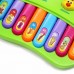 BO ER LE Детское Музыкальное пианино Учим Ноты и Животных 8+8 клавиш Apple Piano Зеленое яблоко BEL-5003-Green