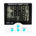 Термометр 3в1 Часы Температура и Влажность Гигрометр Clock Temperature Humidity Clock HTC-2A