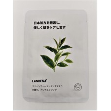 Тканевая маска "Lanbena" (зеленый чай) LB1004